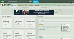 Desktop Screenshot of andrewpom.deviantart.com