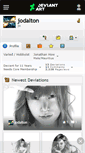 Mobile Screenshot of jodalton.deviantart.com