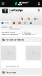 Mobile Screenshot of i-saifdesign.deviantart.com