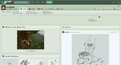 Desktop Screenshot of e-hjorth.deviantart.com