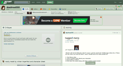Desktop Screenshot of deadmeat888.deviantart.com