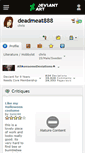 Mobile Screenshot of deadmeat888.deviantart.com
