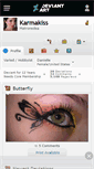 Mobile Screenshot of karmakiss.deviantart.com