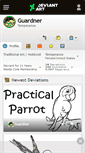 Mobile Screenshot of guardner.deviantart.com