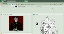 Desktop Screenshot of lineartt.deviantart.com