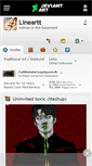 Mobile Screenshot of lineartt.deviantart.com