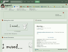 Tablet Screenshot of bugeye27.deviantart.com