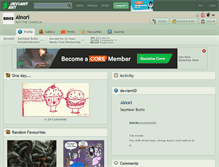 Tablet Screenshot of ainori.deviantart.com