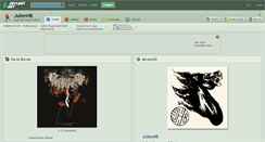 Desktop Screenshot of julienhb.deviantart.com
