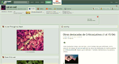 Desktop Screenshot of cat-on-wall.deviantart.com