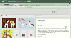 Desktop Screenshot of emboraa.deviantart.com