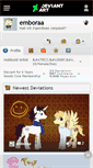 Mobile Screenshot of emboraa.deviantart.com