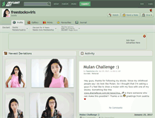 Tablet Screenshot of freestockswirls.deviantart.com