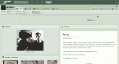 Desktop Screenshot of dembus.deviantart.com