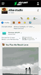 Mobile Screenshot of alisa-studio.deviantart.com