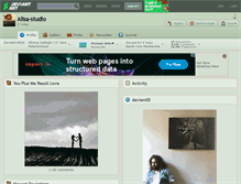 Tablet Screenshot of alisa-studio.deviantart.com
