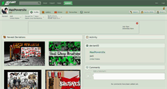 Desktop Screenshot of maxpowersxx.deviantart.com