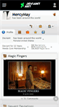 Mobile Screenshot of mercymay.deviantart.com