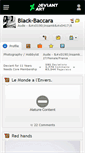 Mobile Screenshot of black-baccara.deviantart.com