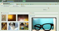 Desktop Screenshot of daydreamerx3.deviantart.com