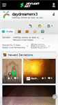 Mobile Screenshot of daydreamerx3.deviantart.com
