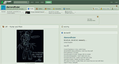 Desktop Screenshot of diamondfinder.deviantart.com