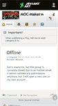 Mobile Screenshot of moc-maker.deviantart.com