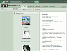 Tablet Screenshot of nejihyuuga-fc.deviantart.com