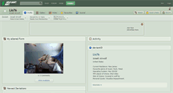 Desktop Screenshot of lio76.deviantart.com