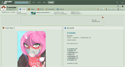 Desktop Screenshot of evaholder.deviantart.com