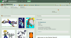 Desktop Screenshot of da-digidestined.deviantart.com