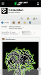 Mobile Screenshot of dj-skeleton.deviantart.com