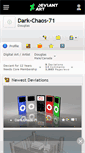 Mobile Screenshot of dark-chaos-71.deviantart.com