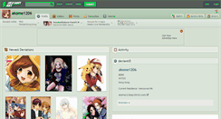 Desktop Screenshot of akome1206.deviantart.com