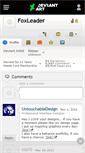 Mobile Screenshot of foxleader.deviantart.com