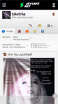 Mobile Screenshot of iskeirka.deviantart.com