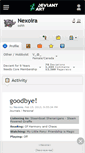 Mobile Screenshot of nexoira.deviantart.com
