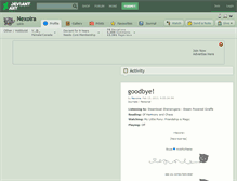 Tablet Screenshot of nexoira.deviantart.com