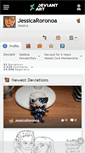 Mobile Screenshot of jessicaroronoa.deviantart.com