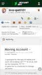 Mobile Screenshot of love-spell101.deviantart.com