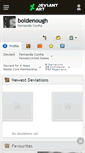 Mobile Screenshot of boldenough.deviantart.com