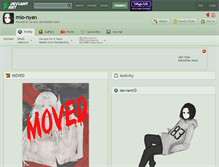 Tablet Screenshot of mio-nyan.deviantart.com