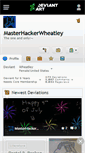 Mobile Screenshot of masterhackerwheatley.deviantart.com