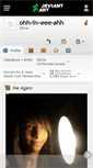 Mobile Screenshot of ohh-liv-eee-ahh.deviantart.com
