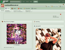 Tablet Screenshot of cookieeditions4ever.deviantart.com