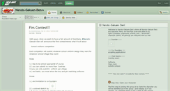 Desktop Screenshot of naruto-gakuen-den.deviantart.com