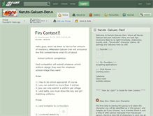 Tablet Screenshot of naruto-gakuen-den.deviantart.com