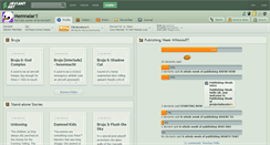 Desktop Screenshot of memnalar.deviantart.com