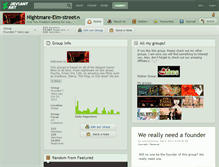 Tablet Screenshot of nightmare-elm-street.deviantart.com