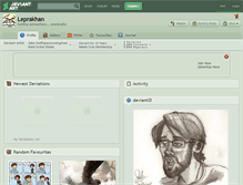 Tablet Screenshot of leprakhan.deviantart.com